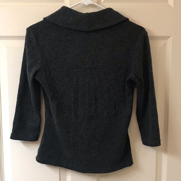 Express Cowl Neck Wool Blend Sweater - Picture 7 of 7